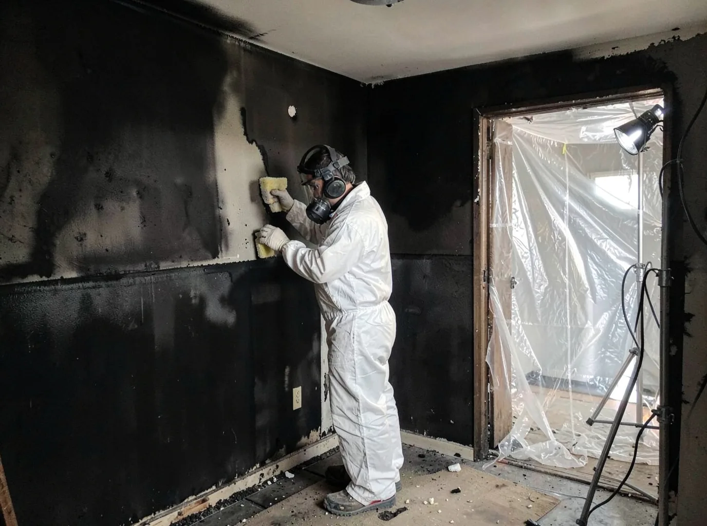 Fire Damage Restoration company in Manton, MI